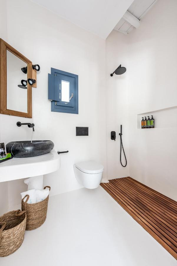 Ahinos Apartment Pollonia Bagian luar foto